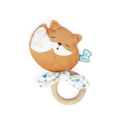 Kaloo Anneau De Dentition Renard Leonard - Bois^ Anneaux De Dentition