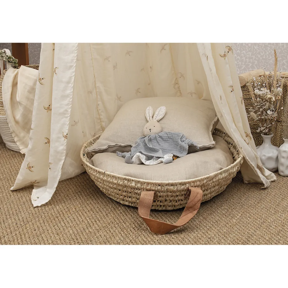 Kaloo Doudou Coton Bio Lapin Gris^ Doudou Bio