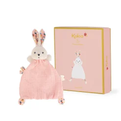 Kaloo Doudou Lapin Rose Coquelicot^ Doudou Rose