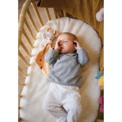 Kaloo Doudou Souris Carre Douceur Fruits De Saison^ Doudou Bio