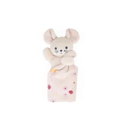 Kaloo Doudou Souris Carre Douceur Jolie Marguerite^ Doudou Rose