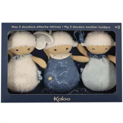 Kaloo Doudous Attache Tetines Moutons (Set De 3)^ Doudou Animal