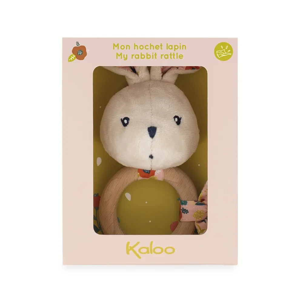 Kaloo Hochet Lapin Coquelicot^ Hochets