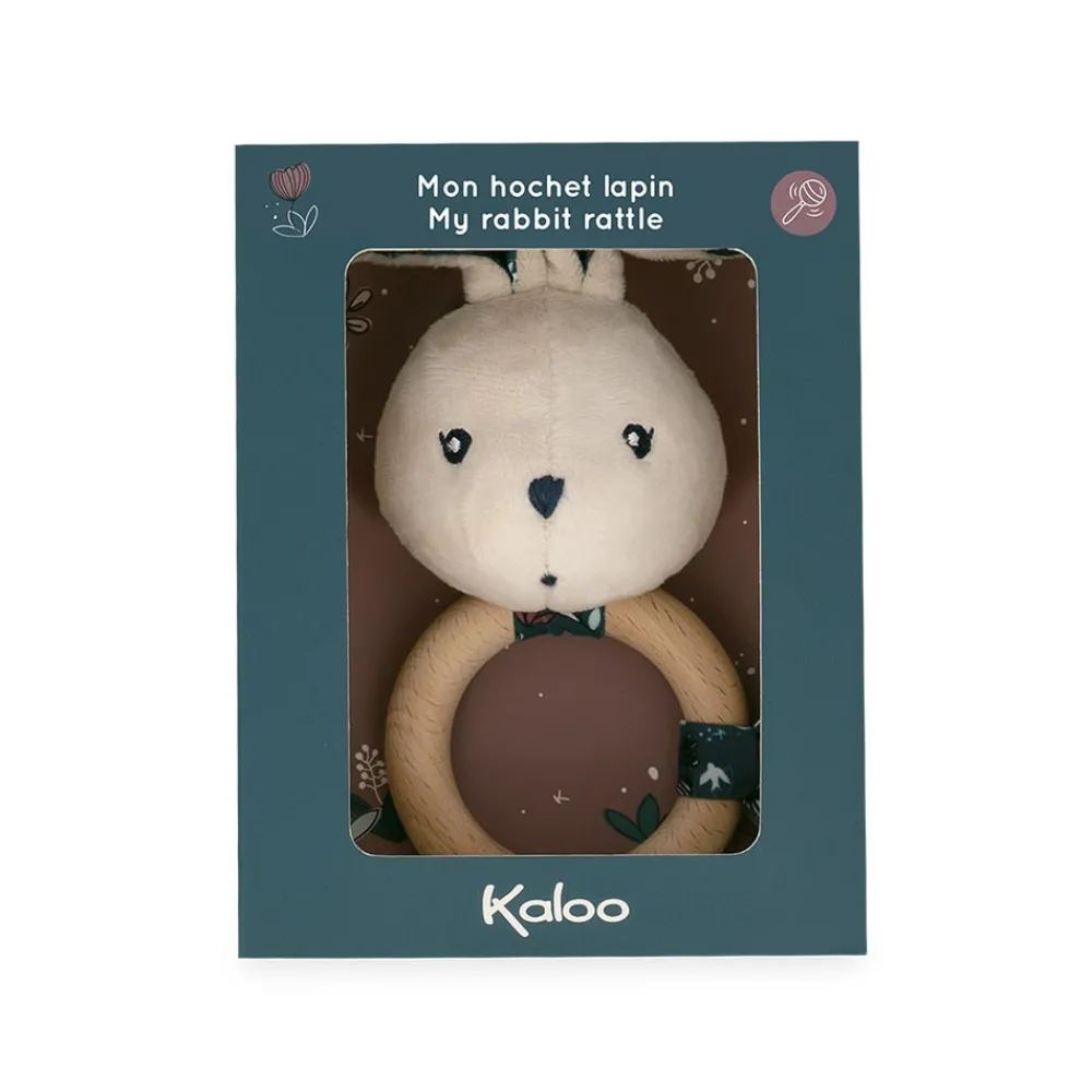 Kaloo Hochet Lapin Nature^ Hochets