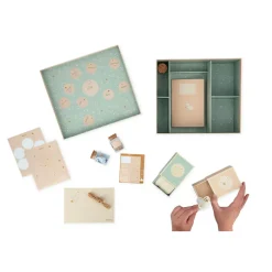 Kaloo Ma Boite A Souvenirs Premiers Instants^ Empreinte Et Souvenirs