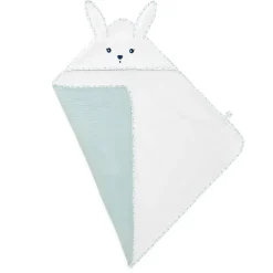 Kaloo Ma Cape De Bain Lapin Colombe^ Linge