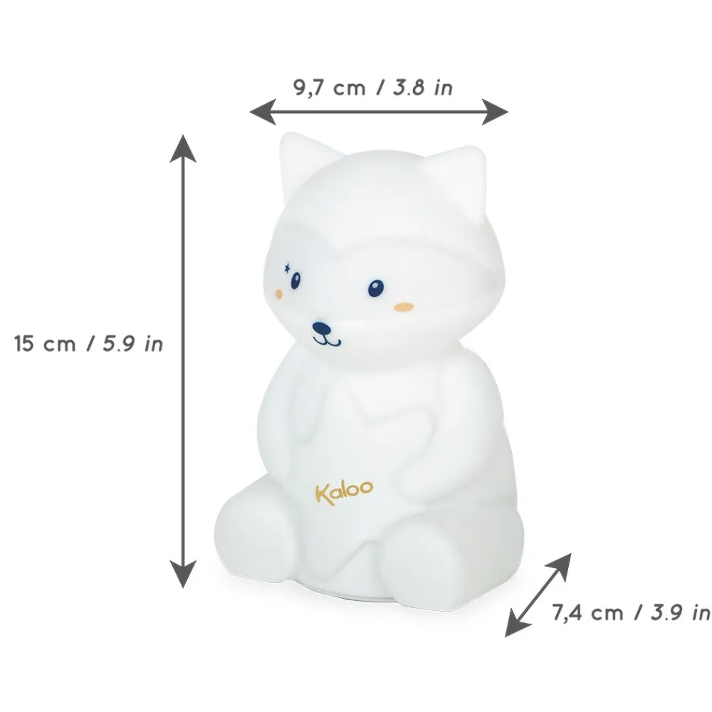 Kaloo Ma Veilleuse Souple Raton Laveur - Silicone^ Veilleuses