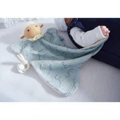 Kaloo Maxi Doudou Coton Bio Mouton^ Doudou Bleu