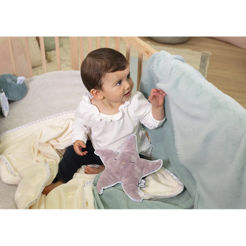 Kaloo Peluche Bouillotte Chaud Et Froid Etoile De Mer^ Peluche Bouillotte