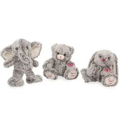 Kaloo Peluche Lapin Gris Prestige Leo - 24 Cm^ Peluche Lapin