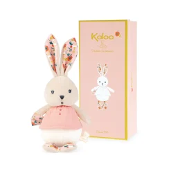 Kaloo Peluche Lapin Rose Coquelicot^ Peluche Rose