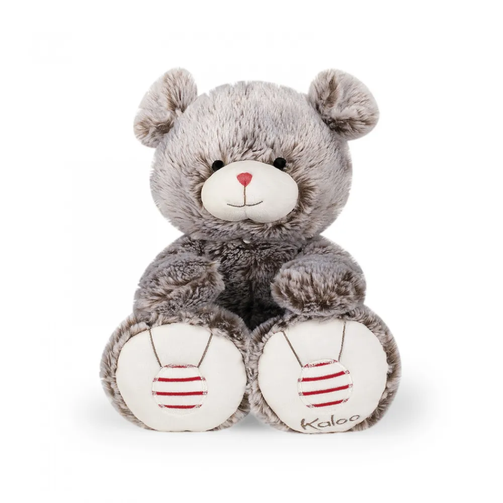 Kaloo Peluche Ours Gris Prestige 38 Cm^ Ours En Peluche