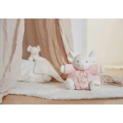 Kaloo Peluche Souris Patapouf Rose - 15 Cm^ Peluche Rose